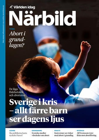 Världen idag Närbild - Tema: Abort i grundlagen