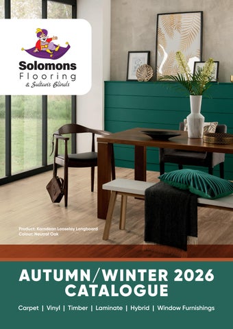 Solomons Catalogue -  Autumn Winter 2026