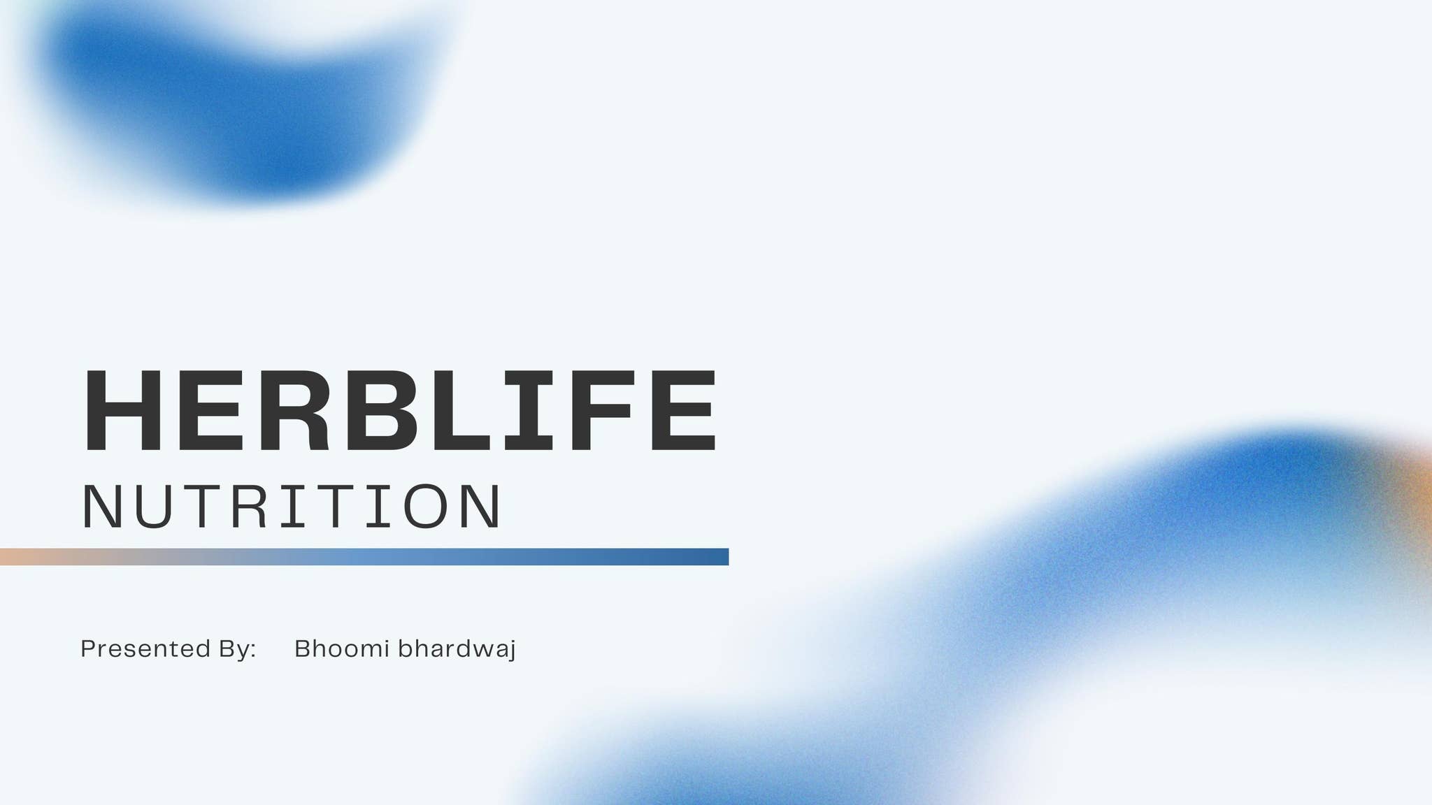 Blue and White Gradient Modern Project Presentation (1) by bhoomi ...