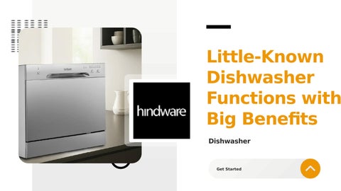 Little-Known Dishwasher Functions with Big Benefits