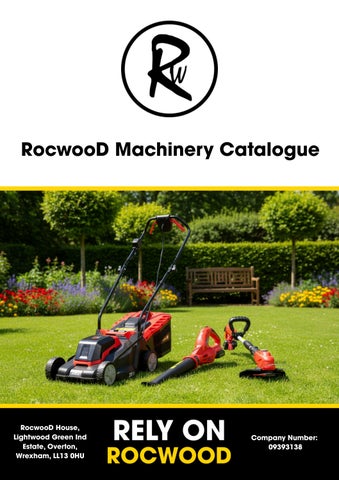 RocwooD Machinery Catelogue