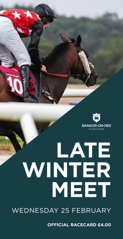 Bangor-on-Dee Racecard - Wednesday 25th February 