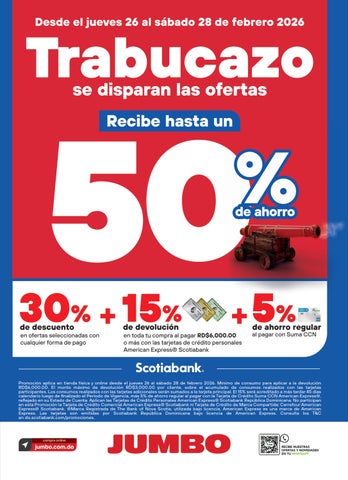 Encarte Trabucazo, febrero 2026 - Jumbo