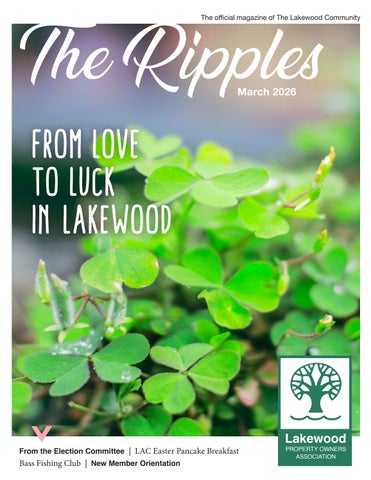 The Ripples: March 2026