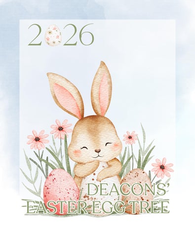 2026 Deacons' Easter Egg Brochure