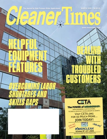 Cleaner Times—March 2026