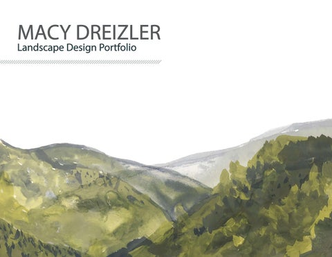 Macy Dreizler Landscape Design Portfolio
