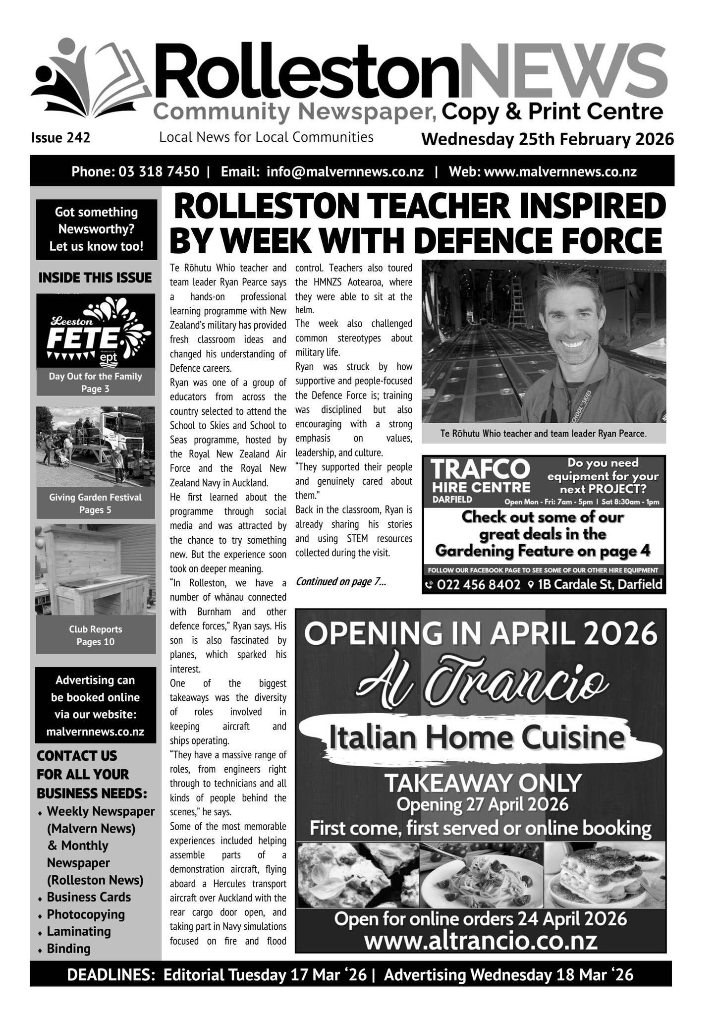 Issue 242 - Wednesday 25th February 2026 by Malvern News - Issuu