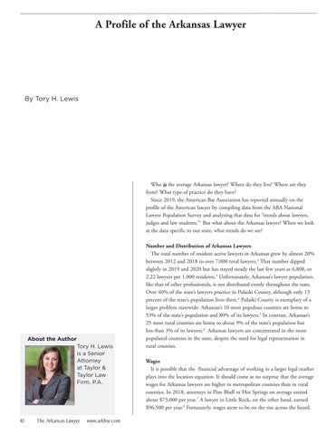 The Arkansas Lawyer 冬季 2026 第 12 页