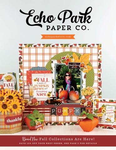 2023 Echo Park Paper Fall Consumer Catalog