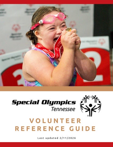 2026 SOTN VOLUNTEER REFERENCE GUIDE