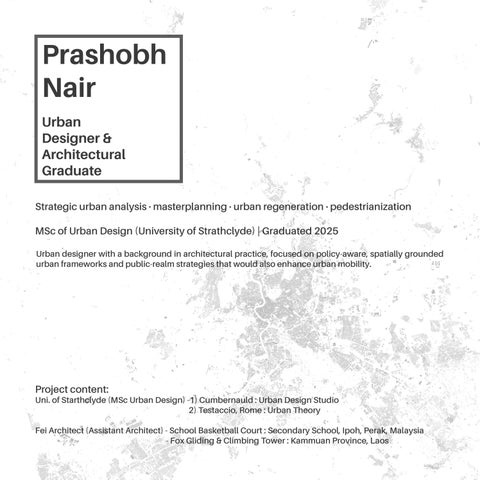 PRASHOBH NAIR- DESIGN PORTFOLIO LATEST