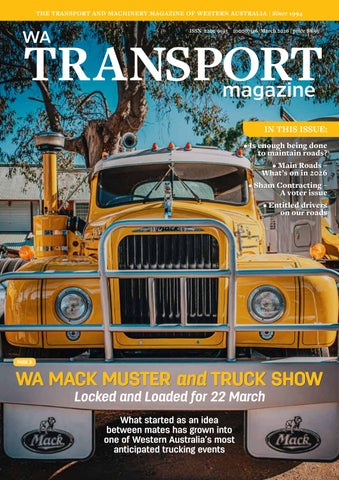 WA TRANSPORT MAG MARCH 2026 EDITION