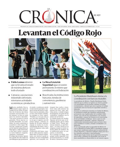 Jalisco 25 de febrero