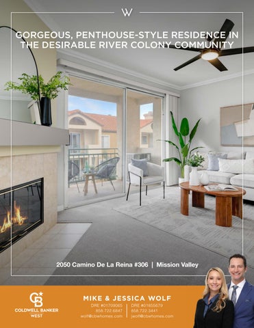 Wolf Real Estate Team presents 2050 Camino De La Rina 306