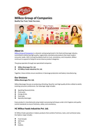 Milkco Group of Companies