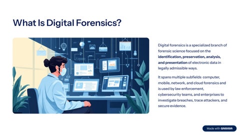 Digital Forensics Market Forecast & Industry Trends 2024-2031