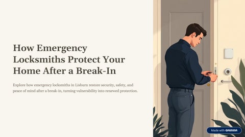 Why Emergency Locksmiths in Lisburn Matter After a Break-In