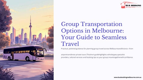 Melbourne Coach Hire Costs – Compare Rates & Save Money