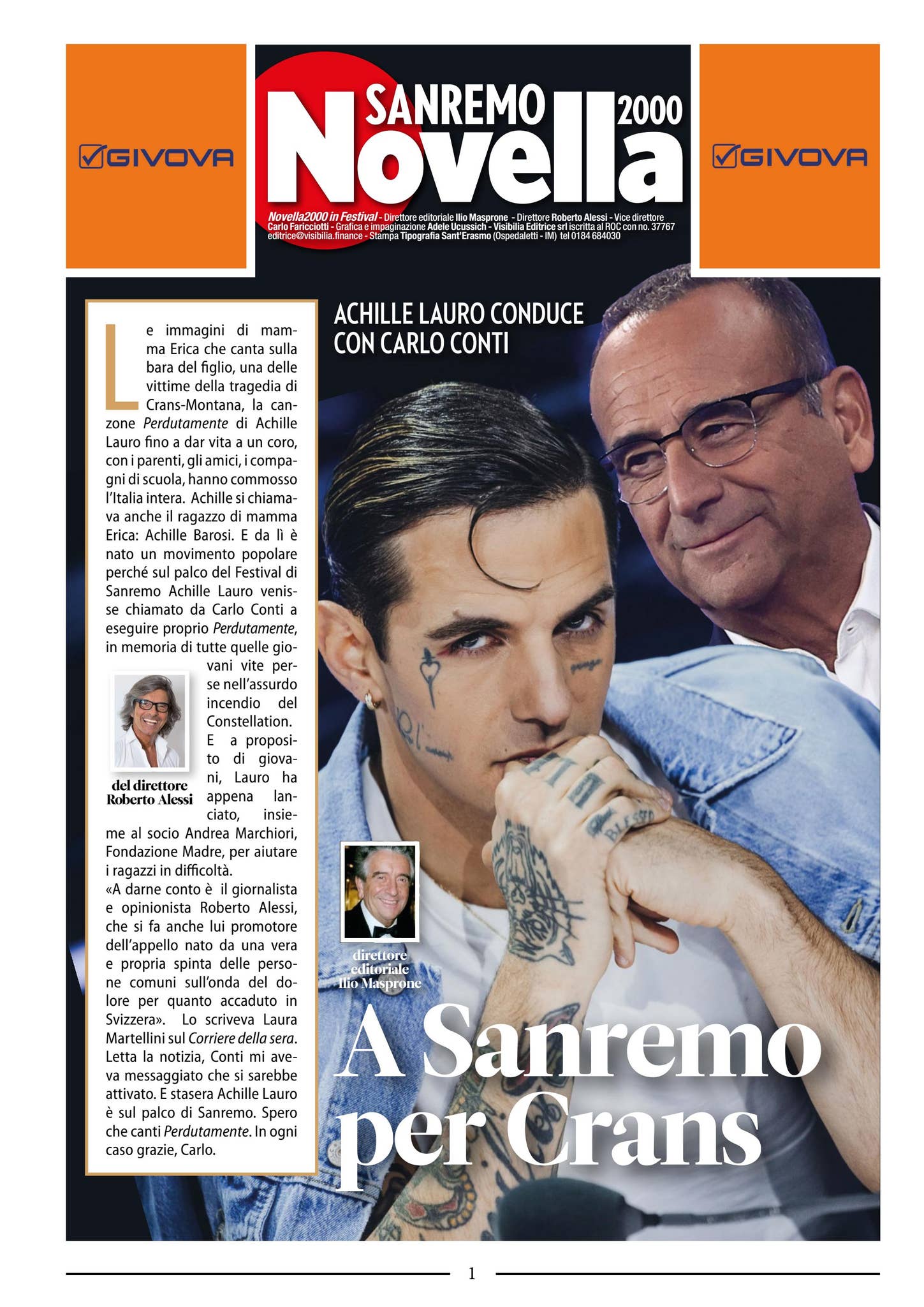 Sfoglia il Daily di Novella 2000 Speciale Sanremo