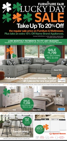 Furniture Fair LUCKY DAY Sale