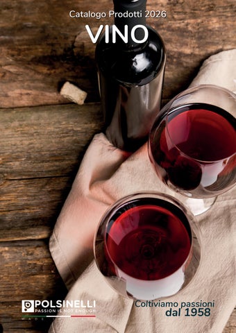 CATALOGO POLSINELLI 2026 VINO IT