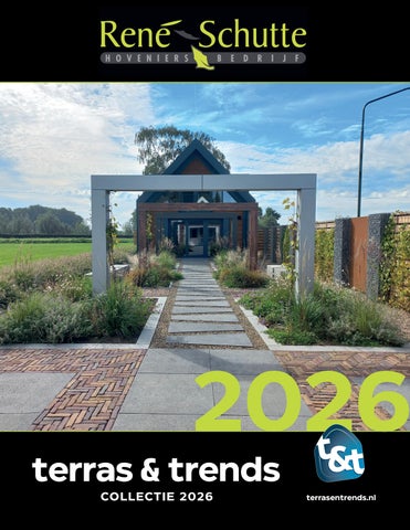 terras & trends collectie 2026 René Schutte