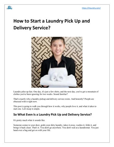 Pick Up Laundry Service in Deer Park for Easy Living