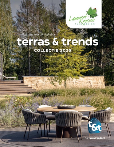 terras & trends collectie 2026 Lammert Kroesen
