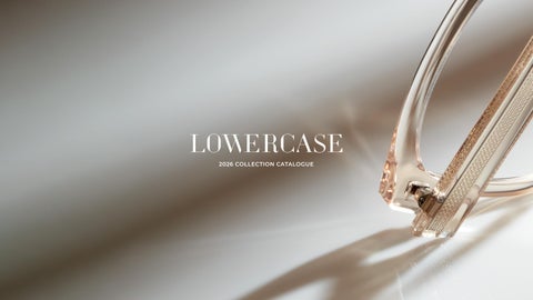 Lowercase SS26 Collection Catalogue