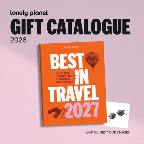 Lonely Planet 2026 Gift Catalogue - EMEA / UK / ASIA