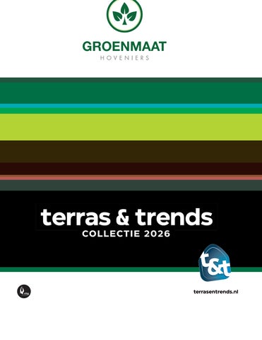 terras & trends collectie 2026 Groenmaat