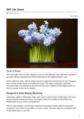 Elevate Everyday Spaces with Artisan Glass and Bronze Vases