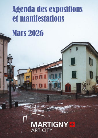 Agenda des expositions et manifestations - mars 2026