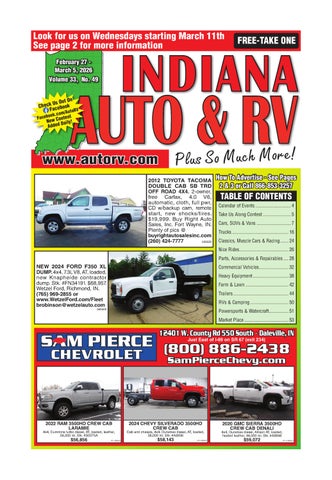 Indiana Auto & RV - February 27, 2026