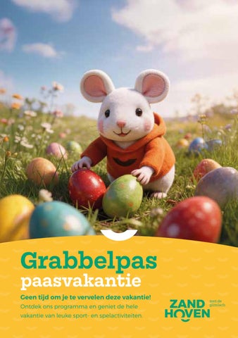 Grabbelpas paasvakantie Zandhoven 2026