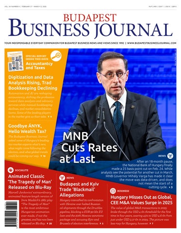 Budapest Business Journal: Latest Issue