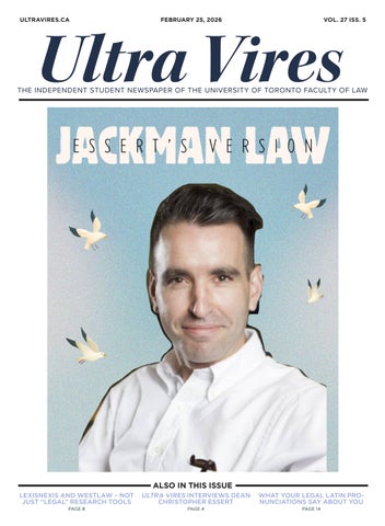Ultra Vires Volume 27 Issue 5 - February 2026