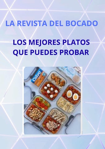 LOS MEJORES PLATOS QUE PUEDES PROBAR