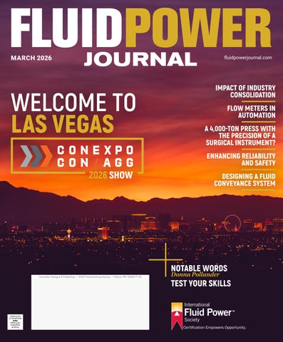 Fluid Power Journal March 2026
