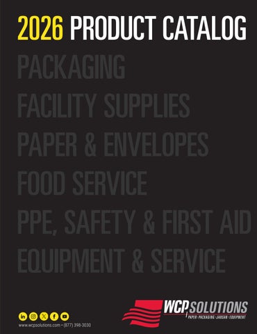 WCP Solutions Product Catalog 2026