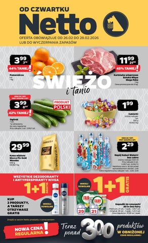 Netto gazetka od 26.02 do 4.03.2026