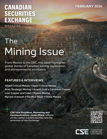 Canadian Securities Exchange Magazine • February 2026
