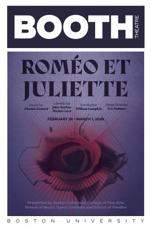 Roméo et Juliette | Boston University Opera Institute