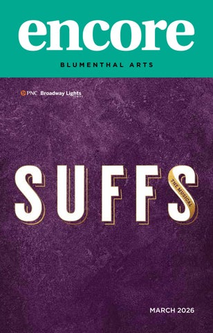 Charlotte Blumenthal Arts, Suffs, March 2026