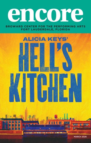 Ft Lauderdale Broward Center, Hell's Kitchen, March 2026