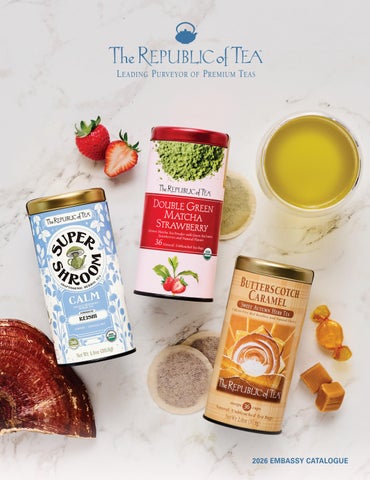 The Republic of Tea 2026 Catalog