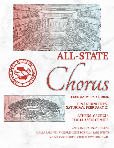 2026 GMEA All-State Chorus Program
