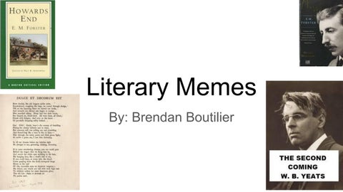 Literary Memes Assignment Flipbook