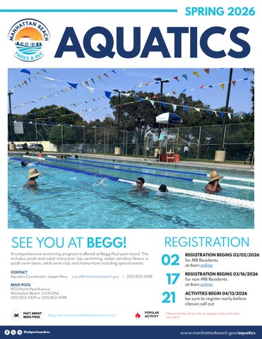 Aquatics Spring and Summer Camp 2026